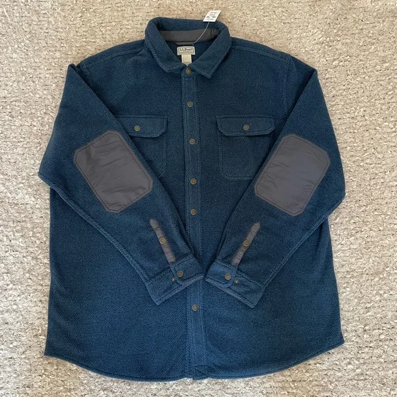 NWT! Men’s LL Bean Fleece Jacket - Picture 3 of 9